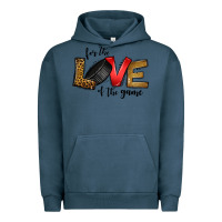 Pigment Midnight Navy for the love of the game ice hockey Urban Hoodie - Jasminsmagicworld