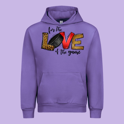 For The Love Of The Game Ice Hockey Urban Hoodie Designed By Jasminsmagicworld