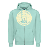 Seafoam martin luther day vintage Zipper Hoodie - DesigneFamous