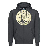 Smoke martin luther day vintage Zipper Hoodie - DesigneFamous