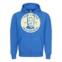True Royal martin luther day vintage Zipper Hoodie - DesigneFamous