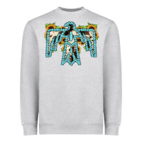 Heather Grey thuhderbird Heavyweight Sweatshirt - JahusDesignShop