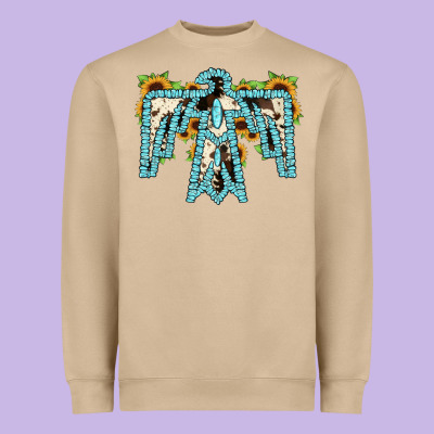 Thuhderbird Heavyweight Sweatshirt Designed By Jahusdesignshop