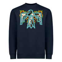 Navy thuhderbird Heavyweight Sweatshirt - JahusDesignShop