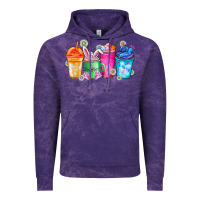 Cloud Purple Easter Coffee Vintage Hoodie - CowhideDigitalArt