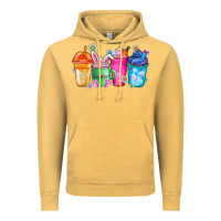 Vintage Mustard Easter Coffee Vintage Hoodie - CowhideDigitalArt