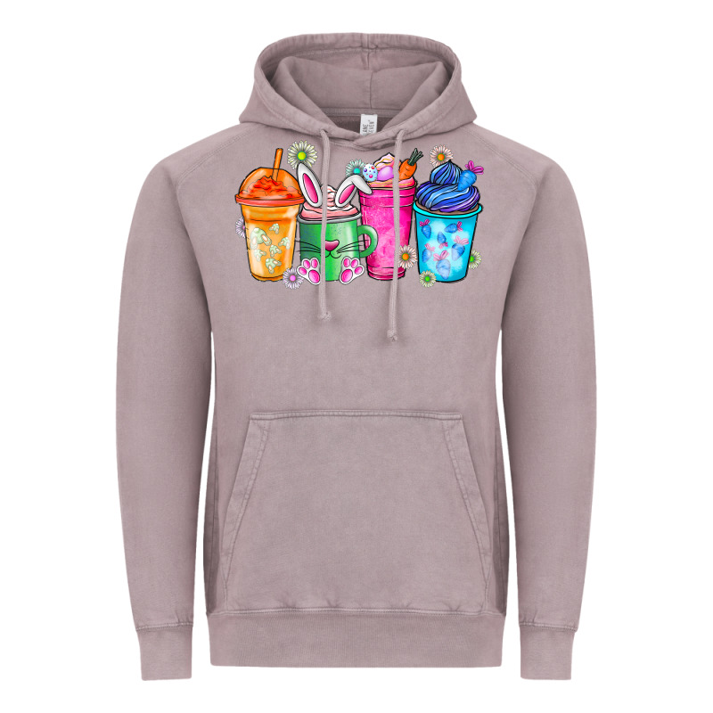 Easter Coffee Vintage Hoodie by CowhideDigitalArt | Teevron