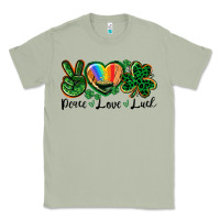 Matcha Peace love St. Patrick's Day Classic Tee - CowGirlArtShop