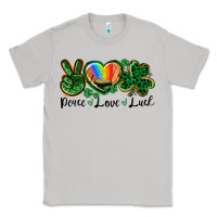 Moon Dust Peace love St. Patrick's Day Classic Tee - CowGirlArtShop