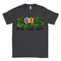 Smoke Peace love St. Patrick's Day Classic Tee - CowGirlArtShop