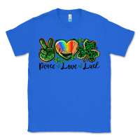 True Royal Peace love St. Patrick's Day Classic Tee - CowGirlArtShop