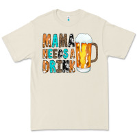 Bone Mama Needs a Drink Premium Tee - CowCowDesign