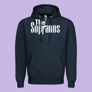The Sopranos Zipper Hoodie Designed By Designefamous