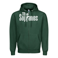 Sports Green the sopranos Zipper Hoodie - DesigneFamous