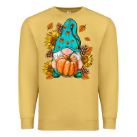 Antique Gold Fall Gnome Premium Sweatshirt - RanaPortraitStore