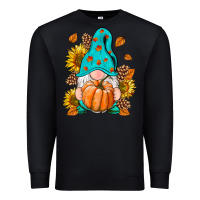 Black Fall Gnome Premium Sweatshirt - RanaPortraitStore