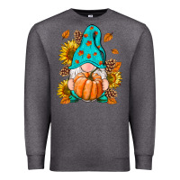 Charcoal Heather Fall Gnome Premium Sweatshirt - RanaPortraitStore