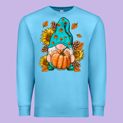 Fall Gnome Premium Sweatshirt Designed By Ranaportraitstore