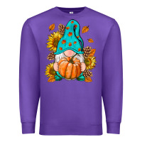 Purple Fall Gnome Premium Sweatshirt - RanaPortraitStore
