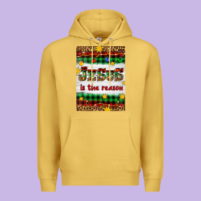 Christmas Jesus Is The Reason Premium Hoodie Designed By Artiststas