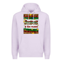 Lilac Christmas Jesus Is The Reason Premium Hoodie - Artiststas