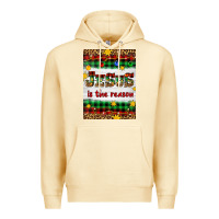 Pina Colada Christmas Jesus Is The Reason Premium Hoodie - Artiststas