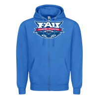 True Royal us, owls, fau Zipper Hoodie - DesigneFamous