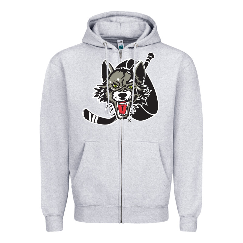 Chicago Wolves Zipper Hoodie by DesigneFamous | Teevron