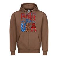 Chestnut party in the usa Zipper Hoodie - JahusDesignShop