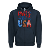 Navy party in the usa Zipper Hoodie - JahusDesignShop