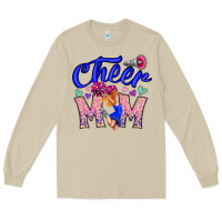 Mushroom Cheer Mom Long Sleeve Tee - CowhideDigitalArt