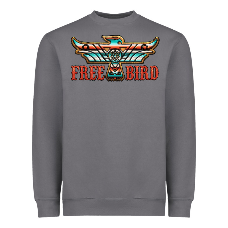 Thunderbird Free Bird Heavyweight Sweatshirt by JahusDesignShop | Teevron