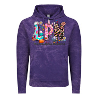 Cloud Purple Easter Lpn Vintage Hoodie - CowhideDigitalArt