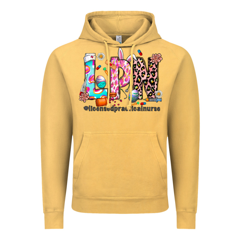 Easter Lpn Vintage Hoodie by CowhideDigitalArt | Teevron