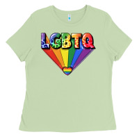 Matcha lgbtq pride Ladies Tee - FaDigitalArtStudio