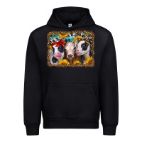 Black western sunflower heifers Urban Hoodie - Jasminsmagicworld