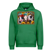 Emerald western sunflower heifers Urban Hoodie - Jasminsmagicworld