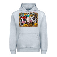 Heather Grey western sunflower heifers Urban Hoodie - Jasminsmagicworld