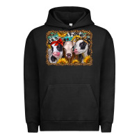 Pigment Black western sunflower heifers Urban Hoodie - Jasminsmagicworld