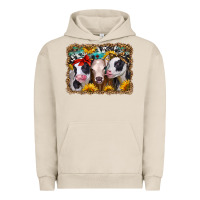 Pigment French Oak western sunflower heifers Urban Hoodie - Jasminsmagicworld