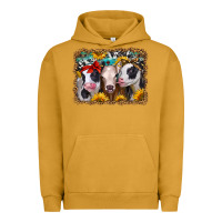 Pigment Peanut Butter western sunflower heifers Urban Hoodie - Jasminsmagicworld