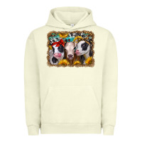 Pigment Pistachio western sunflower heifers Urban Hoodie - Jasminsmagicworld