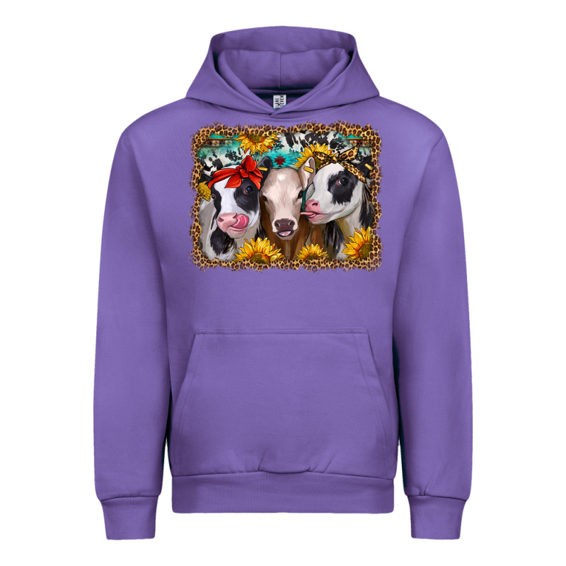 Western Sunflower Heifers Urban Hoodie by Jasminsmagicworld | Teevron
