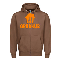 Chestnut Grubhub t-shirt Zipper Hoodie - DesigneFamous