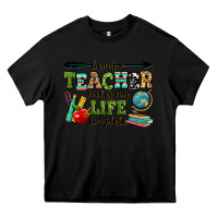 Black being a teacher makes my life complete Heavy Core Tee - RanaPortraitStore