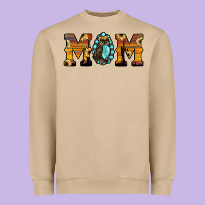 4 Mom Heavyweight Sweatshirt Designed By Jahusdesignshop