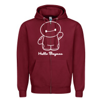 Hello Baymax Zipper Hoodie | Teevron