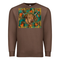 Chestnut Western Fall Cow Premium Sweatshirt - RanaPortraitStore
