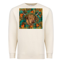 Sandshell Western Fall Cow Premium Sweatshirt - RanaPortraitStore