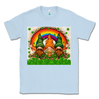 Dusty Blue St. Patrick's Day gnomies tumbler Classic Tee - HowdyJamesFarm